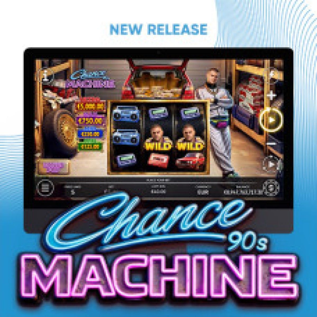 Endorphina'Nın Chance Machine 90s Slot Oyunu İle Balkan Stili Parıltı Zamanı